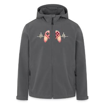 Gamer Videospiele Konsole Gaming Geburtstag Zocken - Recycelte Männer Softshell-Jacke von Stanley/Stella - Schwarz - Vorne - AI Model Male 185 light (185cm)