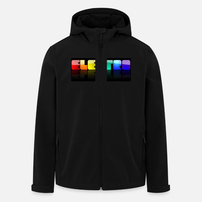 Electro - Recycelte Männer Softshell-Jacke von Stanley/Stella - Schwarz