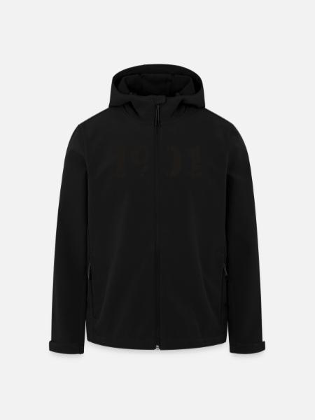 1901 - Recycelte Männer Softshell-Jacke von Stanley/Stella - Schwarz