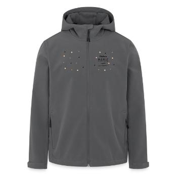 Tasse Meilleure mamie du monde - Veste softshell homme en polyester recyclé Stanley/Stella - noir - Devant - AI Model Male 185 light (185cm)