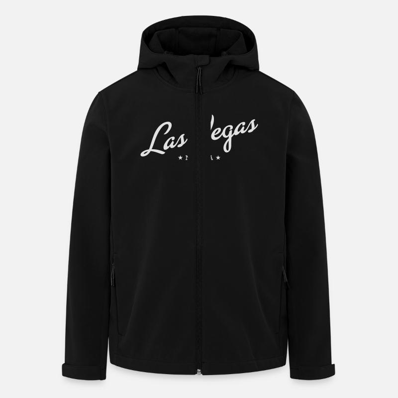 Las Vegas - Men’s Recycled Softshell Jacket by Stanley/Stella - black