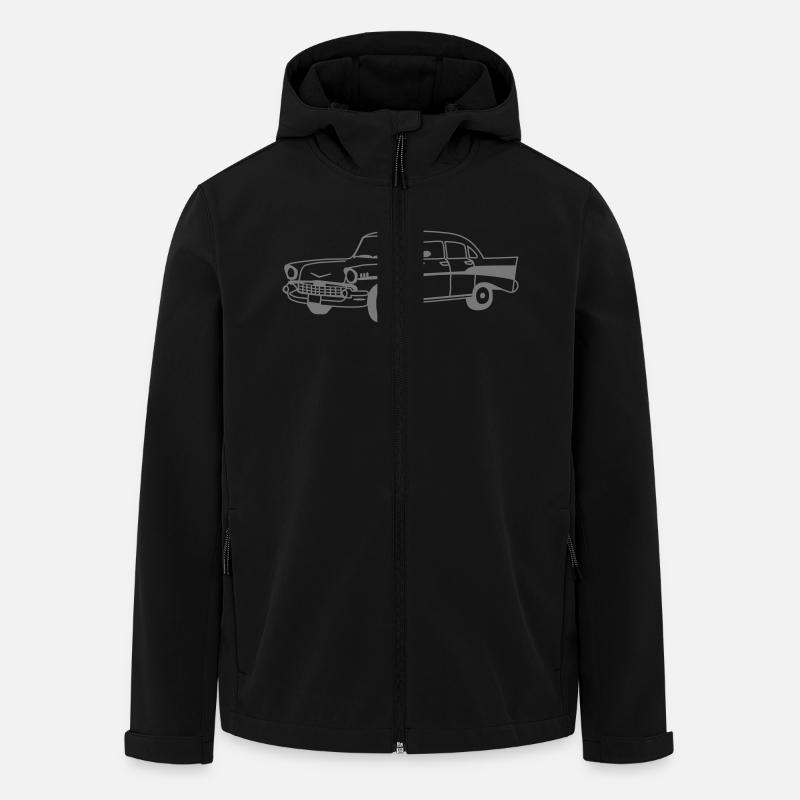 oldtimer - Veste softshell homme en polyester recyclé Stanley/Stella - noir