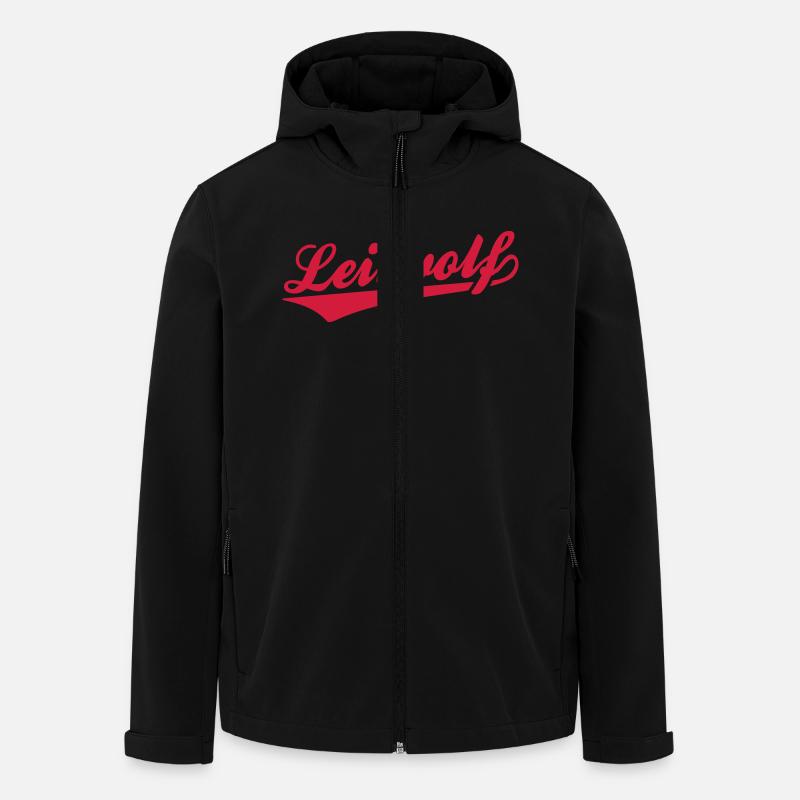 Chef de la meute - Veste softshell homme en polyester recyclé Stanley/Stella - noir