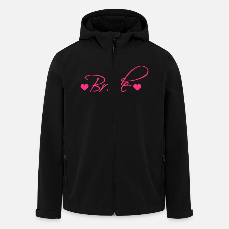 Bride - Men’s Recycled Softshell Jacket by Stanley/Stella - black