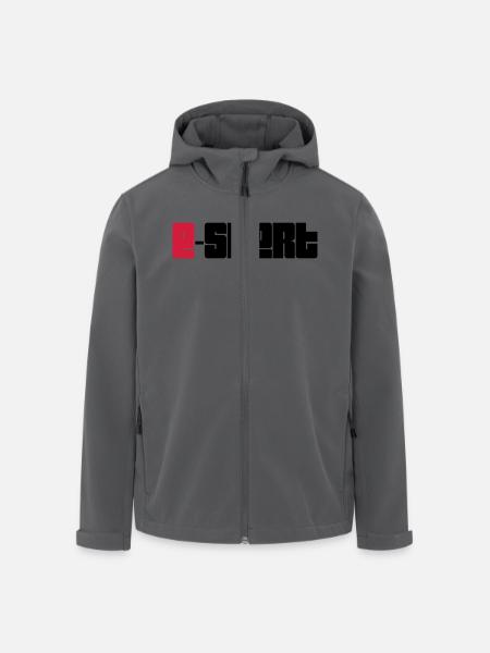 E-Sport - Men’s Recycled Softshell Jacket by Stanley/Stella - black