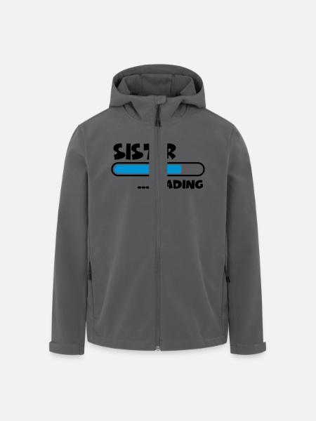 Sister loading - Recycelte Männer Softshell-Jacke von Stanley/Stella - Schwarz
