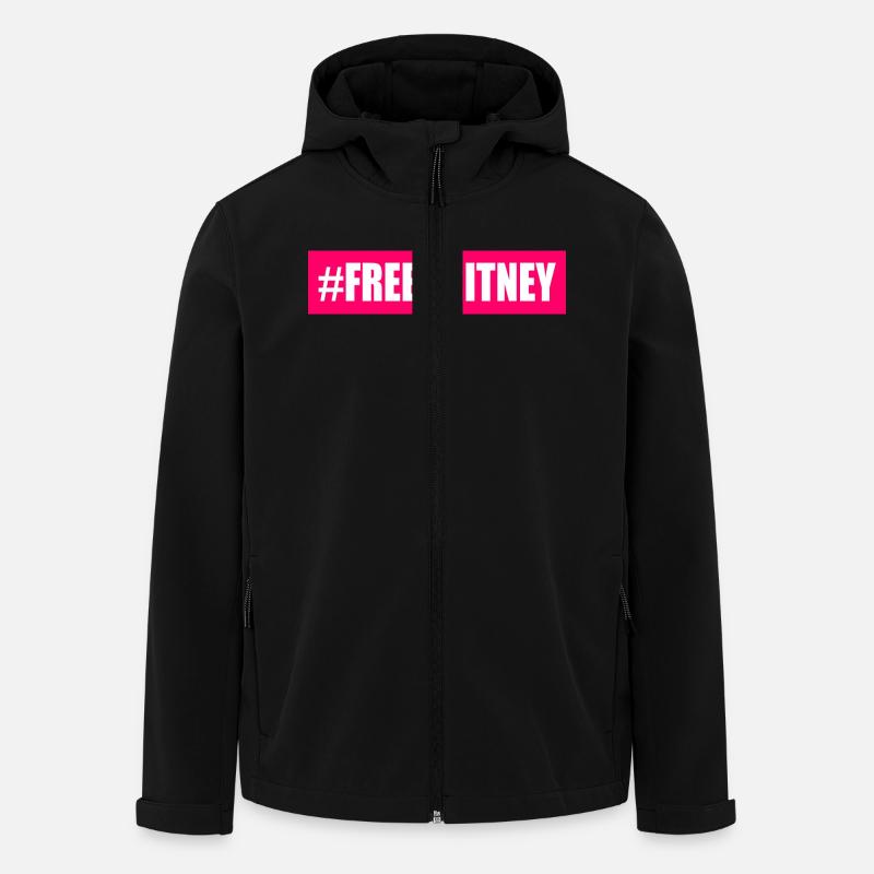 Free britney - Men’s Recycled Softshell Jacket by Stanley/Stella - black