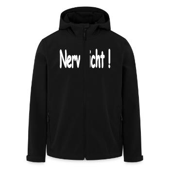 Auto - Recycelte Männer Softshell-Jacke von Stanley/Stella - Schwarz - Vorne - AI Model Male 185 light (185cm)