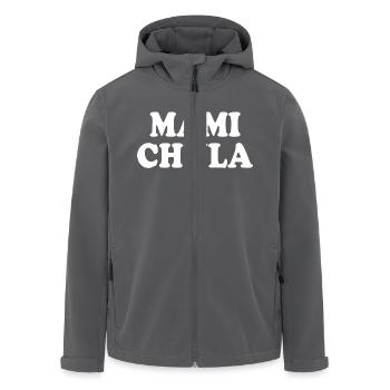 Mami chula - Recycelte Männer Softshell-Jacke von Stanley/Stella - Schwarz - Vorne - AI Model Male 185 light (185cm)