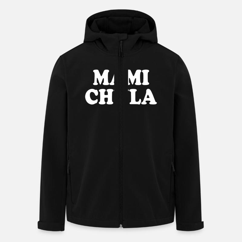 Mami chula - Recycelte Männer Softshell-Jacke von Stanley/Stella - Schwarz
