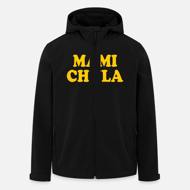 Mami chula - Recycelte Männer Softshell-Jacke von Stanley/Stella - Schwarz