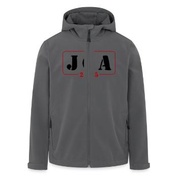 Jga 2025 Junggesellenabschied - Recycelte Männer Softshell-Jacke von Stanley/Stella - Schwarz - Vorne - AI Model Male 185 light (185cm)