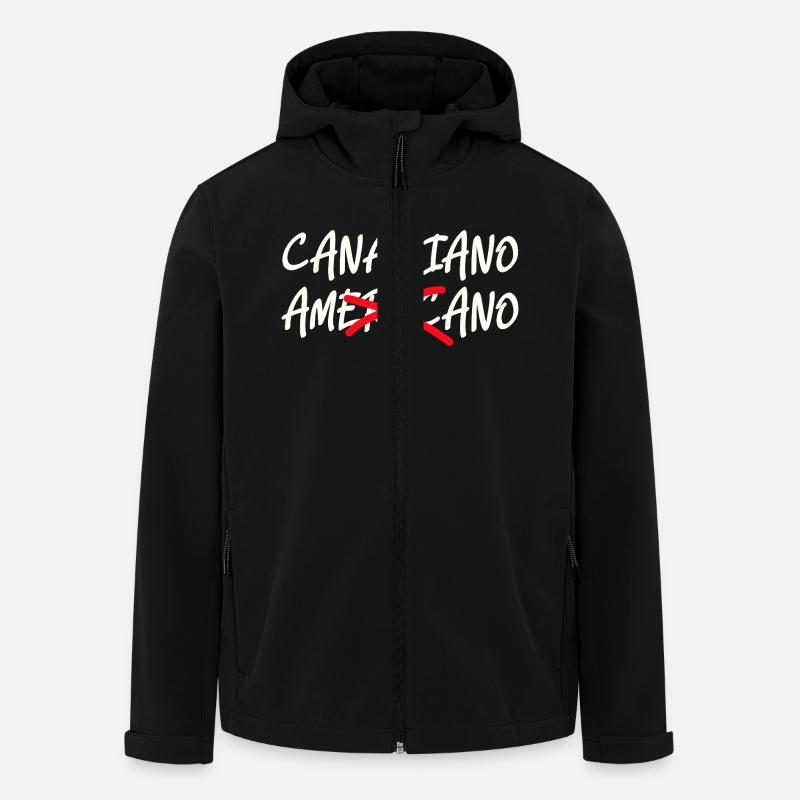 Canadiano - Veste softshell homme en polyester recyclé Stanley/Stella - noir