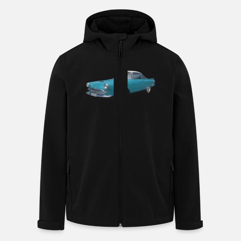 Oldtimer - Recycelte Männer Softshell-Jacke von Stanley/Stella - Schwarz