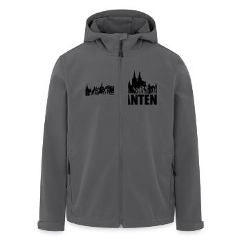 Ville Xanten Romains romaine de Xanten ville 1c - Veste softshell homme en polyester recyclé Stanley/Stella - noir - Devant - AI Model Male 185 light (185cm)