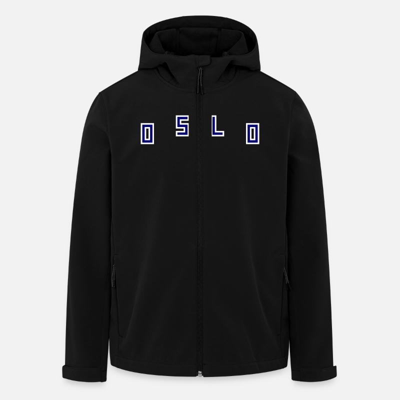 Oslo - Recycelte Männer Softshell-Jacke von Stanley/Stella - Schwarz