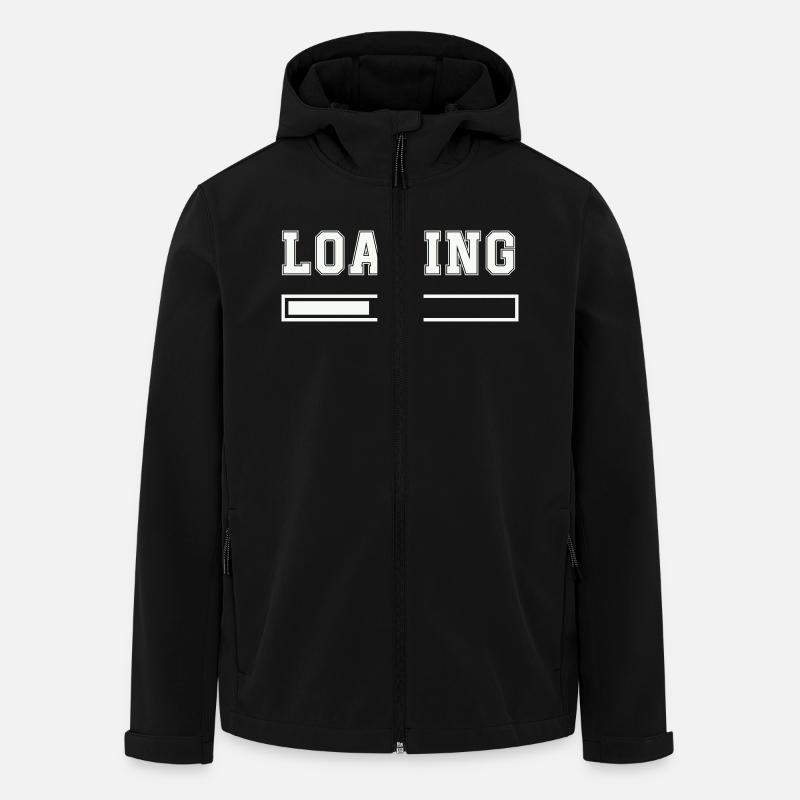 Loading - Men’s Recycled Softshell Jacket by Stanley/Stella - black