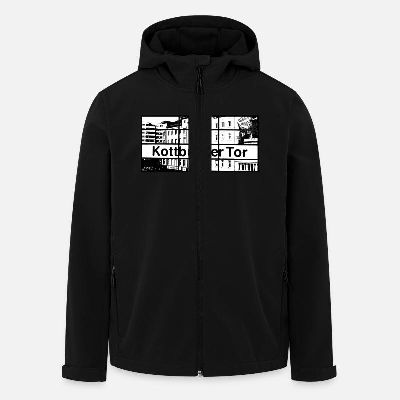 Kotti - Recycelte Männer Softshell-Jacke von Stanley/Stella - Schwarz
