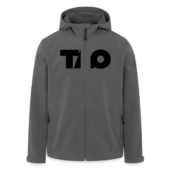 Tao meditation - Veste softshell homme en polyester recyclé Stanley/Stella - noir - Devant - AI Model Male 185 light (185cm)