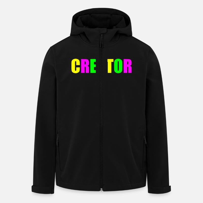 Creator - Veste softshell homme en polyester recyclé Stanley/Stella - noir