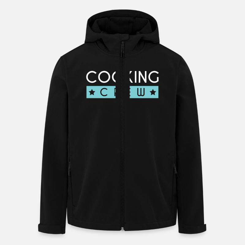 Cooking Crew - Men’s Recycled Softshell Jacket by Stanley/Stella - black
