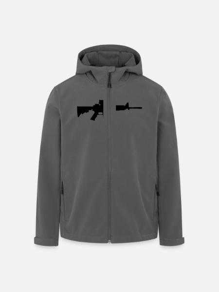Gewehr M4 - Men’s Recycled Softshell Jacket by Stanley/Stella - black