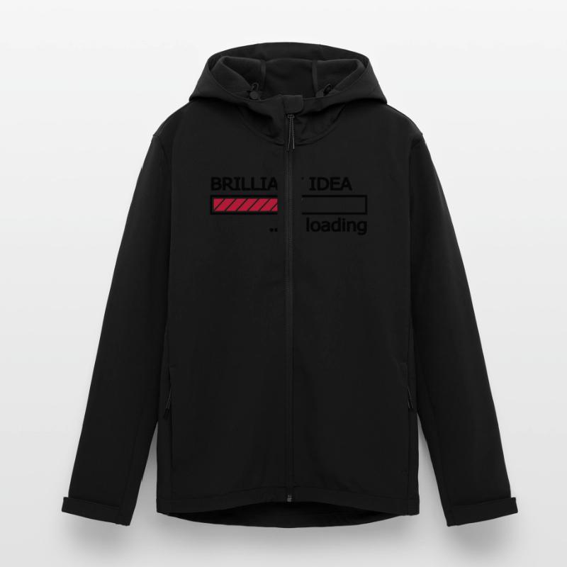 Brilliant Idea is loading progress bar Loading Bar Men’s Recycled Softshell Jacket Discoverer by Stanley/Stella