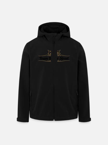 Team Baker Street - Recycelte Männer Softshell-Jacke von Stanley/Stella - Schwarz