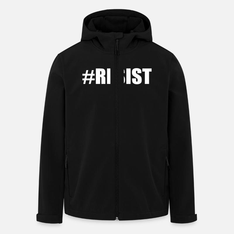 Resist - Men’s Recycled Softshell Jacket by Stanley/Stella - black