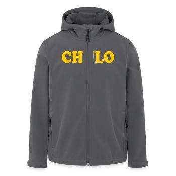 Chulo - Men’s Recycled Softshell Jacket by Stanley/Stella - black - Front - AI Model Male 185 light (185cm)