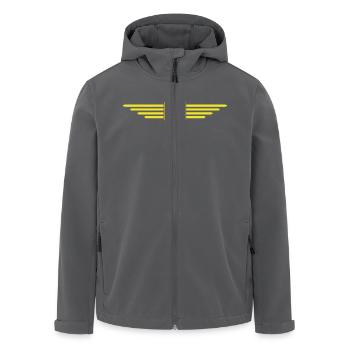 Fan du Vietnam, Tenue T Shirt Design - Veste softshell homme en polyester recyclé Stanley/Stella - noir - Devant - AI Model Male 185 light (185cm)