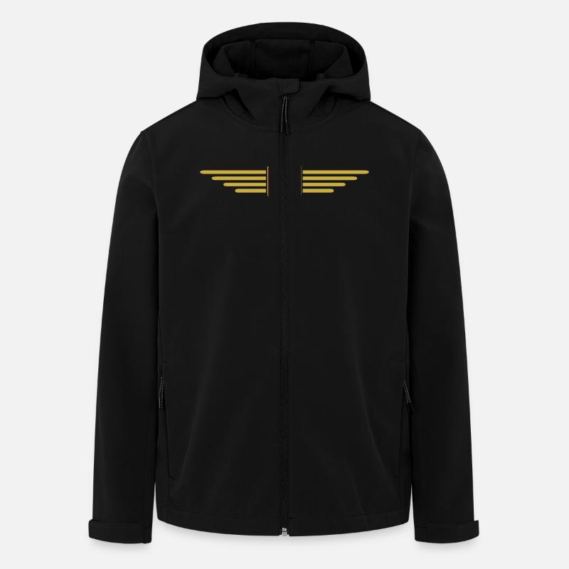 Montenegro Design – Découvrez les Balkans - Veste softshell homme en polyester recyclé Stanley/Stella - noir