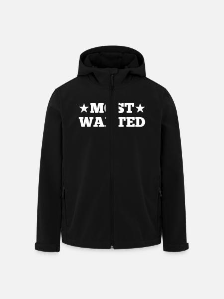 Most Wanted - Men’s Recycled Softshell Jacket by Stanley/Stella - black