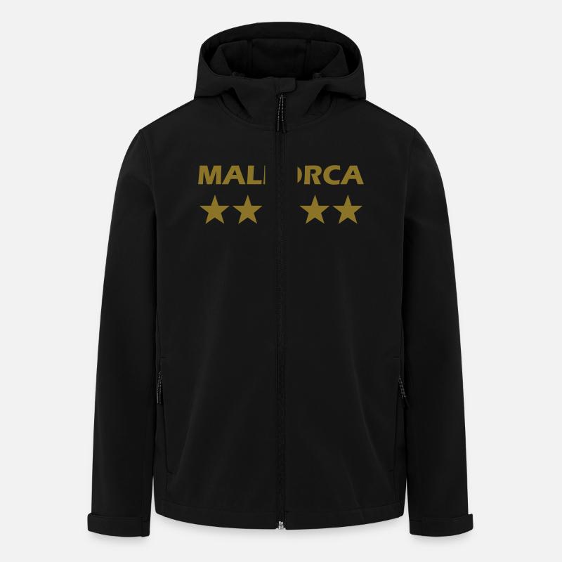 mallorca - Men’s Recycled Softshell Jacket by Stanley/Stella - black