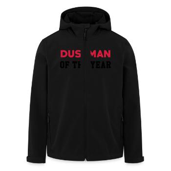 Dustman Ripper Müllmann Eboueur Garbage Trash - Men’s Recycled Softshell Jacket by Stanley/Stella - black - Front - AI Model Male 185 light (185cm)
