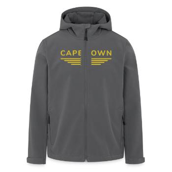 T-shirt du Cap pour les fans et les explorateurs - Veste softshell homme en polyester recyclé Stanley/Stella - noir - Devant - AI Model Male 185 light (185cm)
