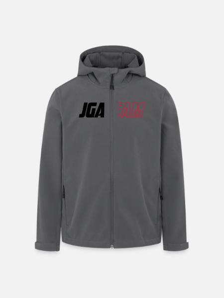 Jga Team Junggesellenabschied - Recycelte Männer Softshell-Jacke von Stanley/Stella - Schwarz
