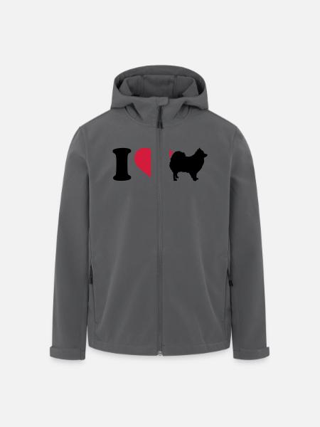 Spitz - Recycelte Männer Softshell-Jacke von Stanley/Stella - Schwarz