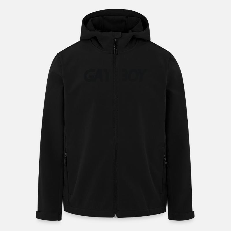 Gay Boy - Recycelte Männer Softshell-Jacke von Stanley/Stella - Schwarz