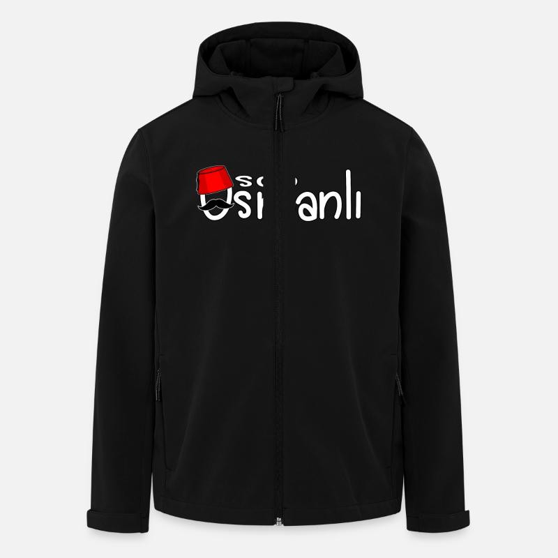 son osmanli - Veste softshell homme en polyester recyclé Stanley/Stella - noir