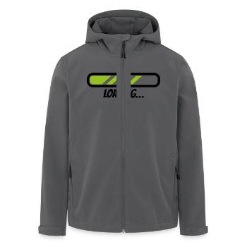 Loading 1 - Recycelte Männer Softshell-Jacke von Stanley/Stella - Schwarz - Vorne - AI Model Male 185 light (185cm)