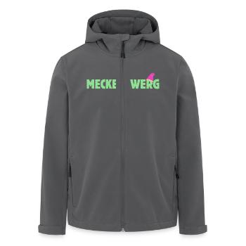 Meckerzwerg Meckernde Ehefrau Meckernde Frau - Recycelte Männer Softshell-Jacke von Stanley/Stella - Schwarz - Vorne - AI Model Male 185 light (185cm)
