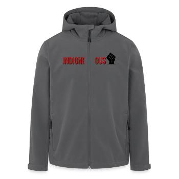 T-shirt Indignez-vous Stéphane Hessel Citoyen Enga - Veste softshell homme en polyester recyclé Stanley/Stella - noir - Devant - AI Model Male 185 light (185cm)