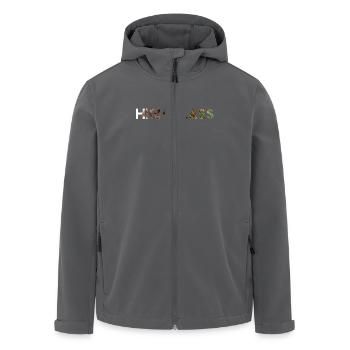 HIGHCLASS - Recycelte Männer Softshell-Jacke von Stanley/Stella - Schwarz - Vorne - AI Model Male 185 light (185cm)