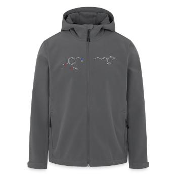 Capsaicin - Recycelte Männer Softshell-Jacke von Stanley/Stella - Schwarz - Vorne - AI Model Male 185 light (185cm)