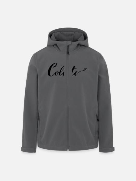colette - Veste softshell homme en polyester recyclé Stanley/Stella - noir