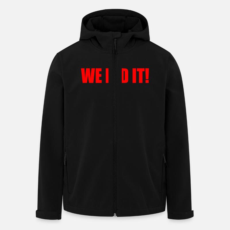We did it - Recycelte Männer Softshell-Jacke von Stanley/Stella - Schwarz