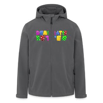 AfD stoppen gegen rechts Demokratie Vielfalt links - Recycelte Männer Softshell-Jacke von Stanley/Stella - Schwarz - Vorne - AI Model Male 185 light (185cm)
