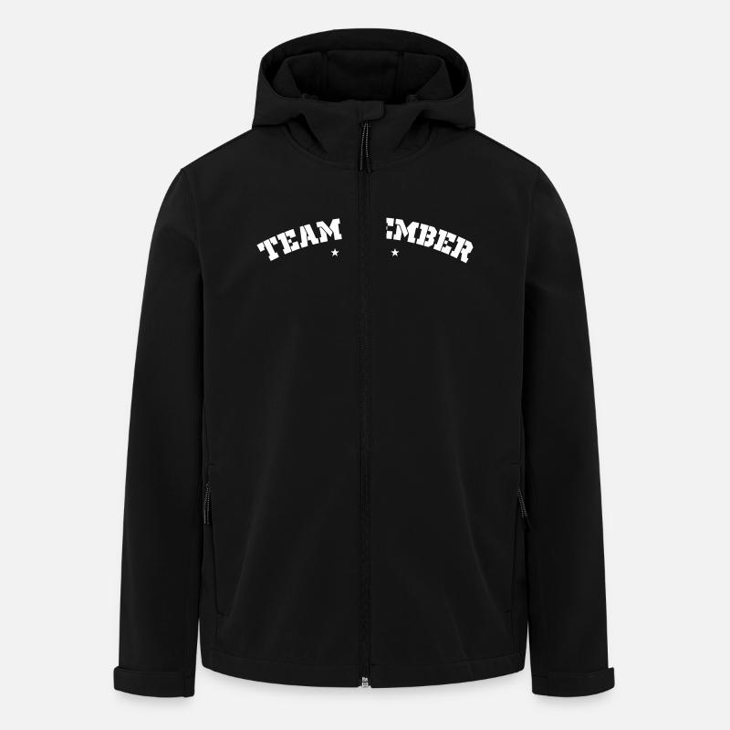 Équipier - Veste softshell homme en polyester recyclé Stanley/Stella - noir
