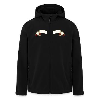 Banner 47 - Veste softshell homme en polyester recyclé Stanley/Stella - noir - Devant - AI Model Male 185 light (185cm)